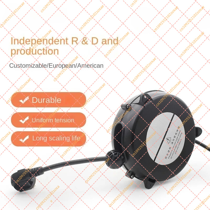 Electric Reel - Automatyczny zwijacz kabla zasilającego 5M, wtyczka