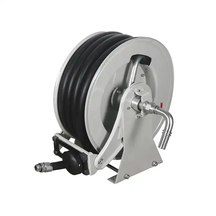 Reel Oil - 1-calowy zwijany hydrauliczny wózek na wąż