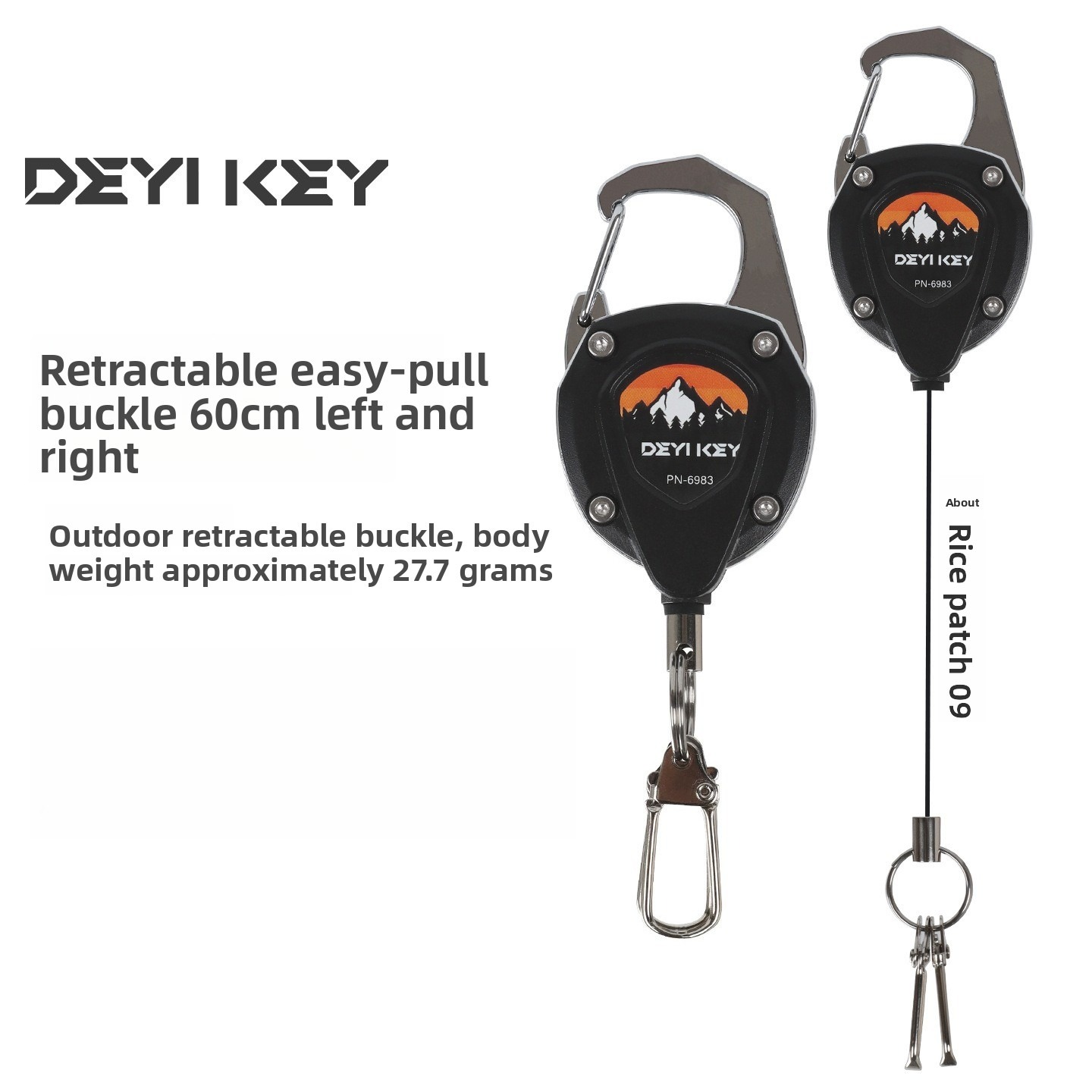 Wytrzymały zwijany brelok do k – Reel Repair Kit recenzja i cena
