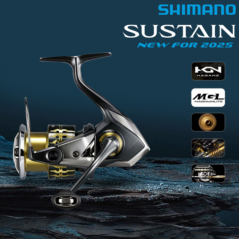 Kołowrotek spinningowy SHIMANO – Shimano Reel Sustain recenzja i cena