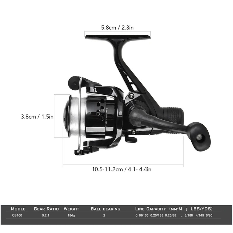 BRAVMAK 2.1/2.3 m Teleskopowy  – Spincast Reel recenzja i cena